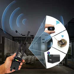 G618W Hidden Camera Detector Bug Anti Spy Camera Detect GPS Tracker Wireless RF Signal Finder GSM Radio Privacy Protect Security