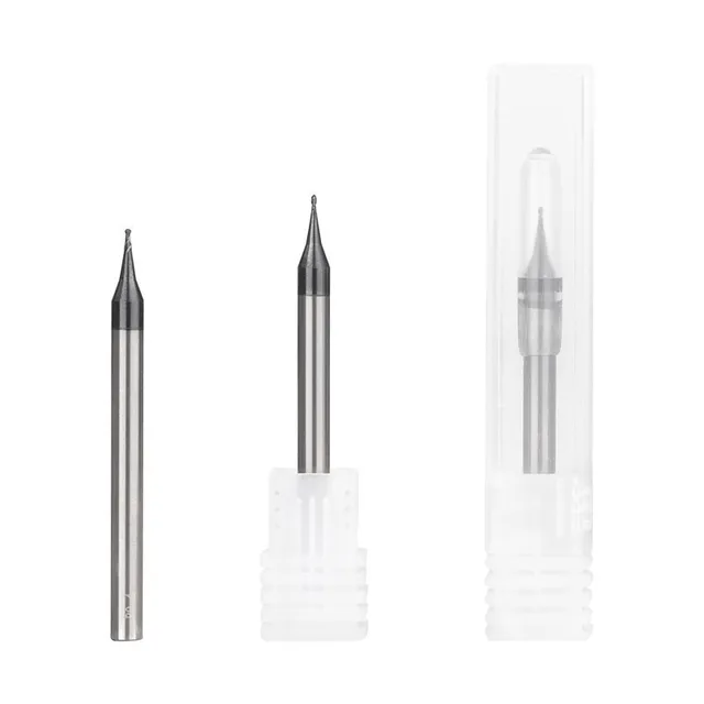 Fresa A Sfera 2 Taglienti 6mm - Per Lavorazioni CNC E Tornio - Foto 5