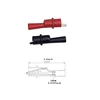 2PCS 20A/1000V Digital Multimeter Test Leads Probe Silicone Cable To 2mm Interface Test Clamp Universal Test Cable 5