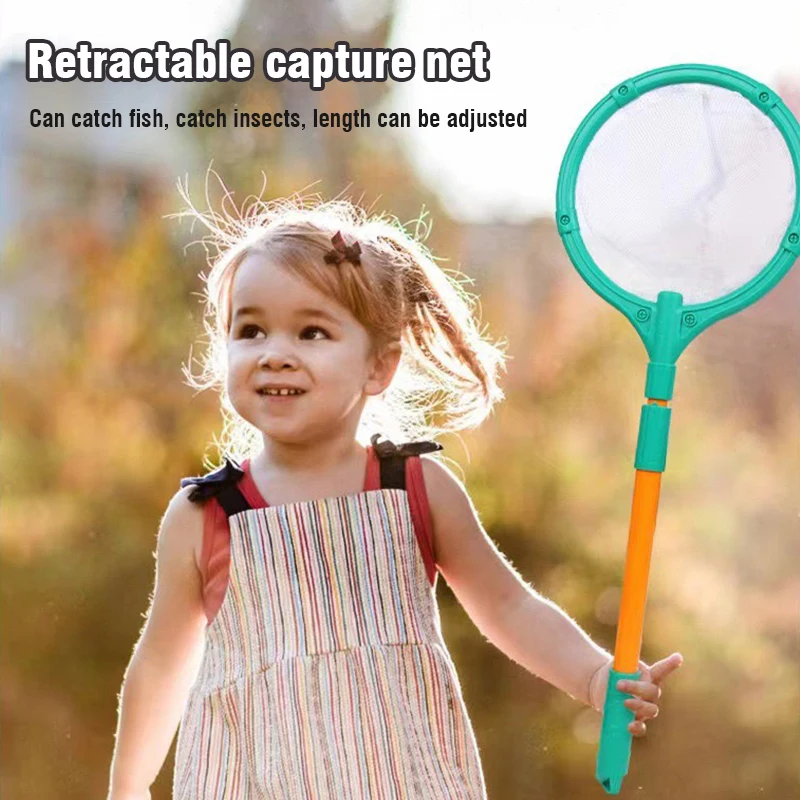 Bug Catcher Kit with Binoculars Magnifying Glass Critter Case Camping Hiking Outdoor Explorer Set Butterfly Net Toy for Kid Gift 5