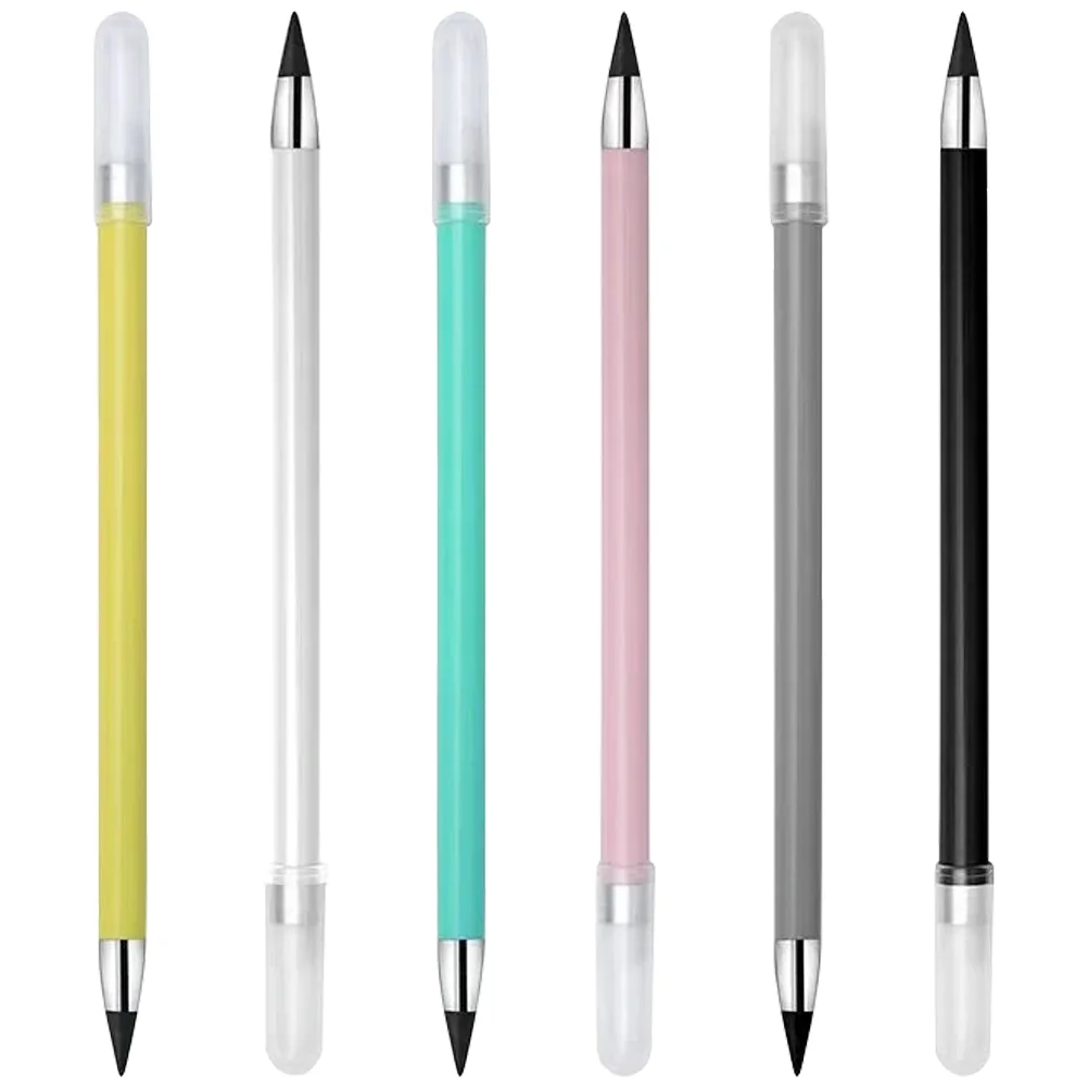 

6 Pcs Eternal Pencil Pencils Non Sharpening Reusable Kids Inkless Wood Without Child Practical Infinite