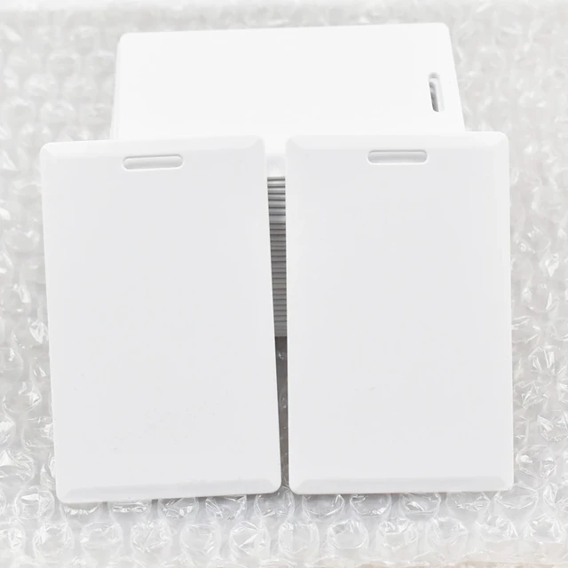 5Pcs 125KHz RFID Smart T5577 EM4305 Writable High Quality Thick Clamshell Proximity Rewritable Access Control Card 1