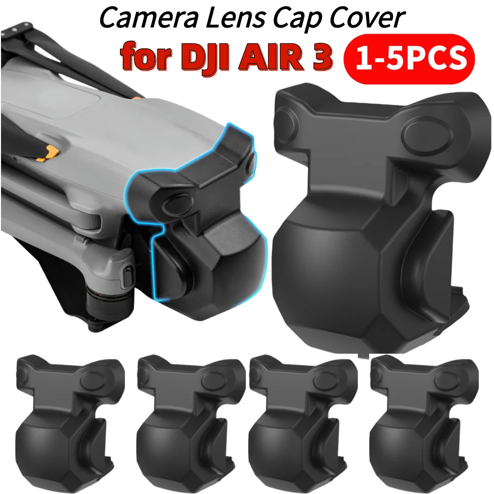 Camera Lens Cap Cover Dustproof Anti-Scratch Lens Protective Cover PC Lens Cover Gimbal Cap for DJI AIR 3 Drone Accessories