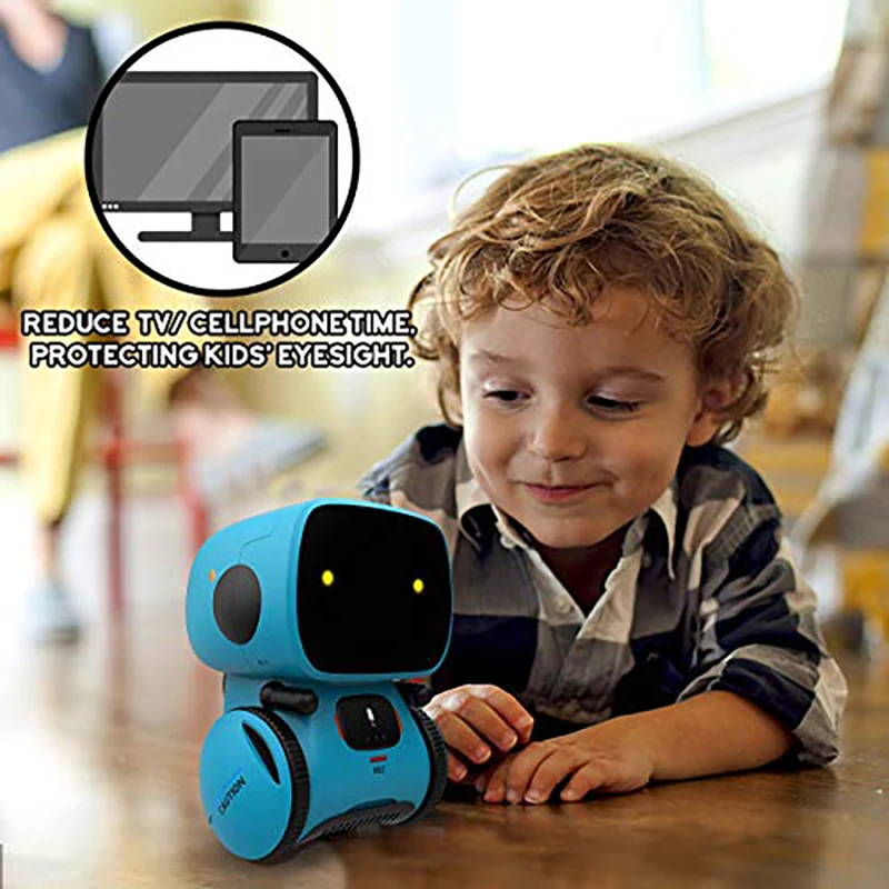 Toy Robot Smart Dancing for Kids - Voice Command, Singing, Repeating, and Sensor Features