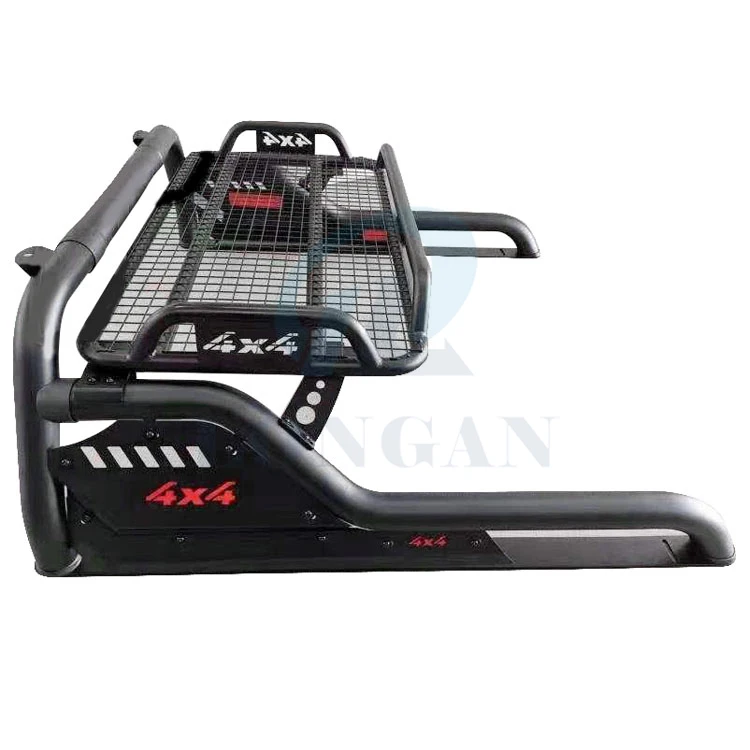 맞춤형 스테인리스 스틸 안티롤 프레임 픽업 트럭 4x4 롤바 (L200, 램 1500, F150 용)
