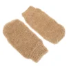 2 PCS Jute Bath Gloves Scrubbing Towels for Body Shower Hand Cleaning Washing Tool 6