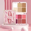 12-Color Iron Box Rouge Plate One Plate of Multi-purpose Natural Matte Concealer Blush Cream Contour and Highlighter Palette 3