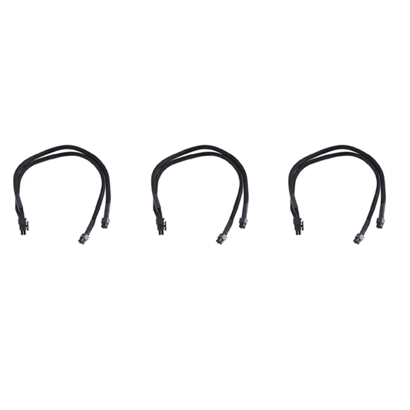 3X Dual Mini 6 Pin A 8 Pin Pci Express Scheda Video Adattatore Di Alimentazione Cavo A Maniche Per Mac Pro Tower/Power Mac G5 15 Pollici