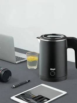 Travel Electric Kettle Tea Coffee 0.8L Stainless Steel Portable Water Boiler Pot For Hotel Family Trip Kitchen Smart Kettle Pot 1