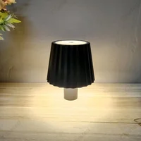 LED Wine Bottle Base Rechargeable Desk Led Lamp Battery Operated Bar Restaurant Dining Mushroom Lamp holders Night Light Decor 2