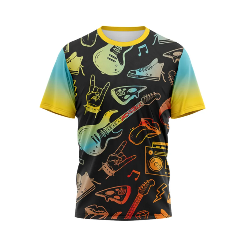 

Righttrack Punk Style Summer Cycling Short Sleeve Jerseys Mountain Bike Mtb Shirts Motocross Maillot Ciclismo Camisa De Time