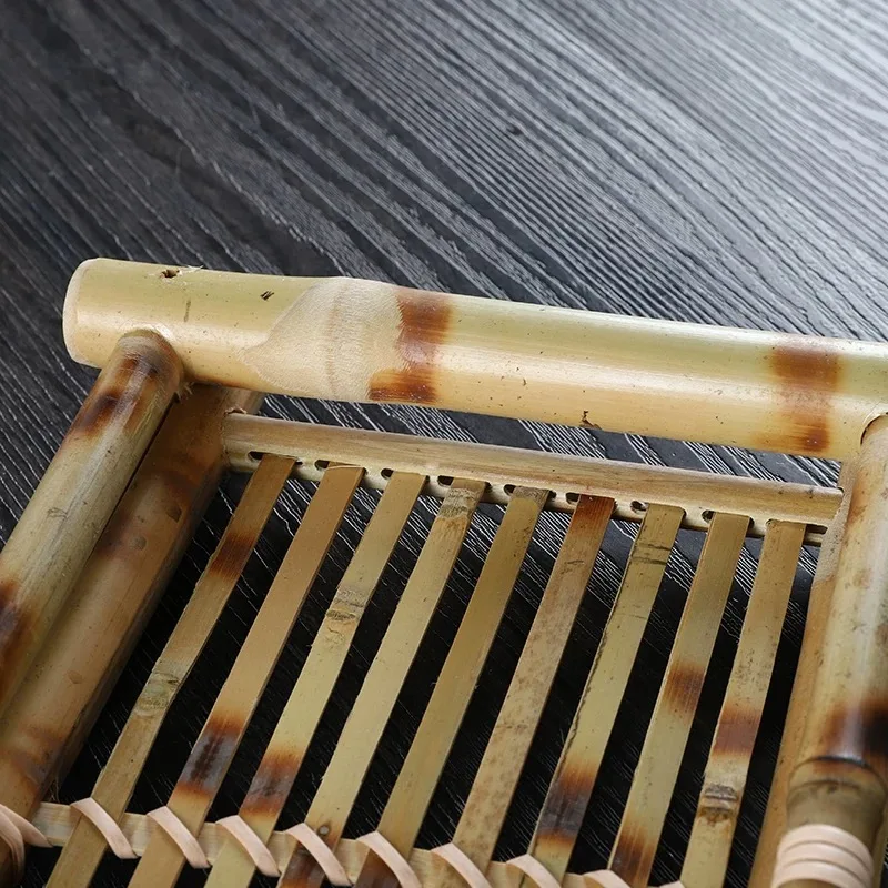 Tea Tray Natural Bamboo Hand-Woven Thai Food Tray Southeast Asian Specialties
