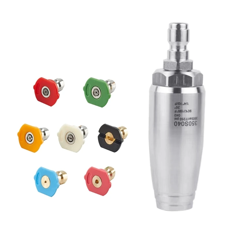 

Nozzle for Pressure Washer, Rotating Nozzle for Hot and Cold Water,