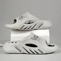 2025New été hommes Massage pantoufles côtés intérieur extérieur sandales plage chaussures décontractées semelle souple diapositives hommes sandales 6