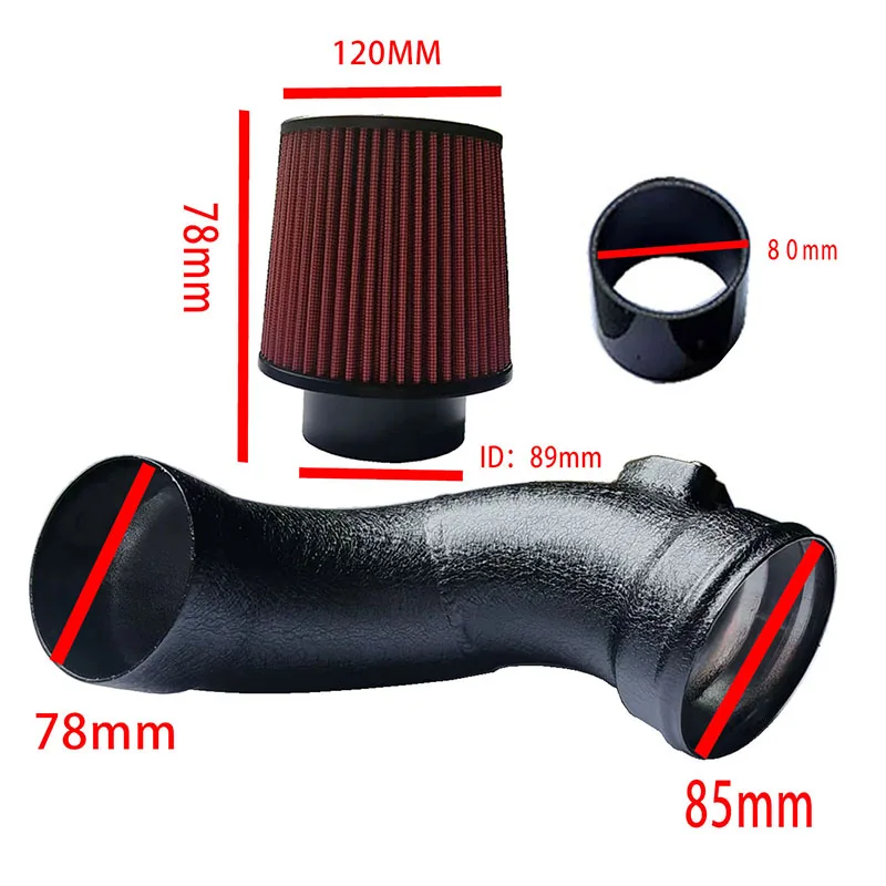 Parti di modifica dell'auto Kit di modifica dell'aspirazione per BMW 1, 2, 3 4 Serie 2.0T B48 Motore 230i 320i 430 - immagine 4