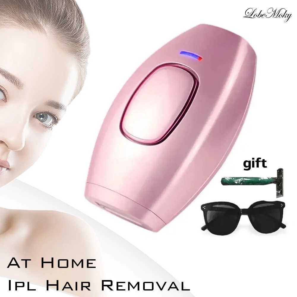 Lobemoky Depilazione Laser Permanente Professionale Ipl Per Le Donne Epilatori Permanenti Strumento A Casa Bikini Elettrico Hair Los