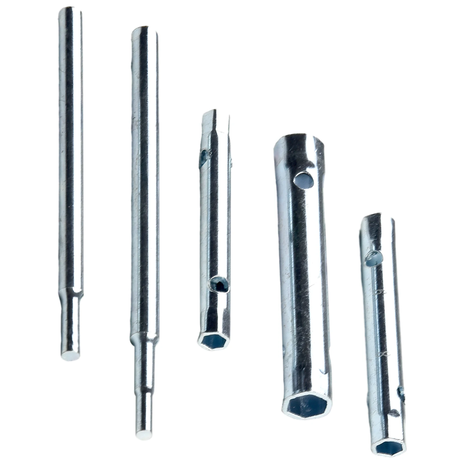 

Гаечный ключ для ремонта автомобиля, набор профессиональных инструментов с полированной отделкой, серебро, 10 шт.