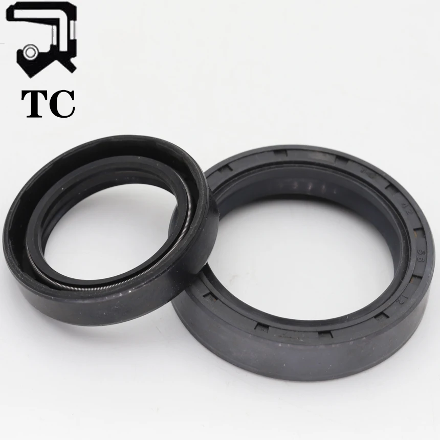 TC 30/31/32/33/34mm ID 검정색 니트릴 고무 NBR 그루브 립 스프링 가스켓 링 씰링 방사형 로터리 샤프트 스켈레톤 오일 씰