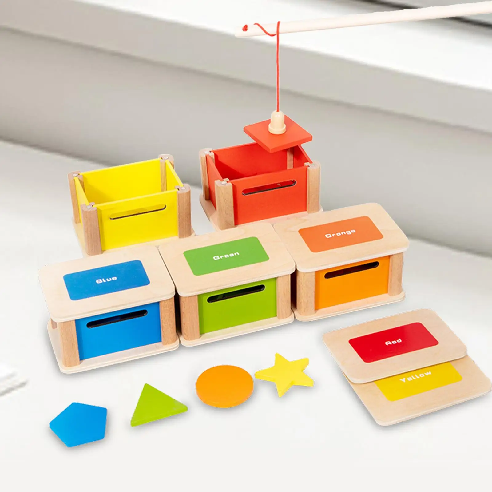 

Color Sorting Toys Montessori Toys for 1-3 Year Old Toddlers Birthday Gift
