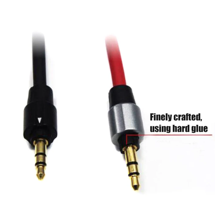 Replacement AUX 3.5mm 6.5mm Audio Cable Lead for Beats by Dr Dre Pro Detox Headphones GDeals