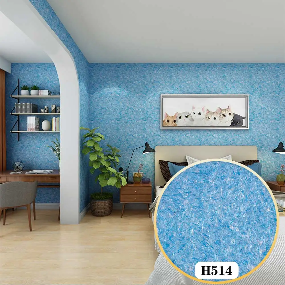 H514 Silk Plaster Liquid Wallpaper Wall Grace Coating Covering Paper