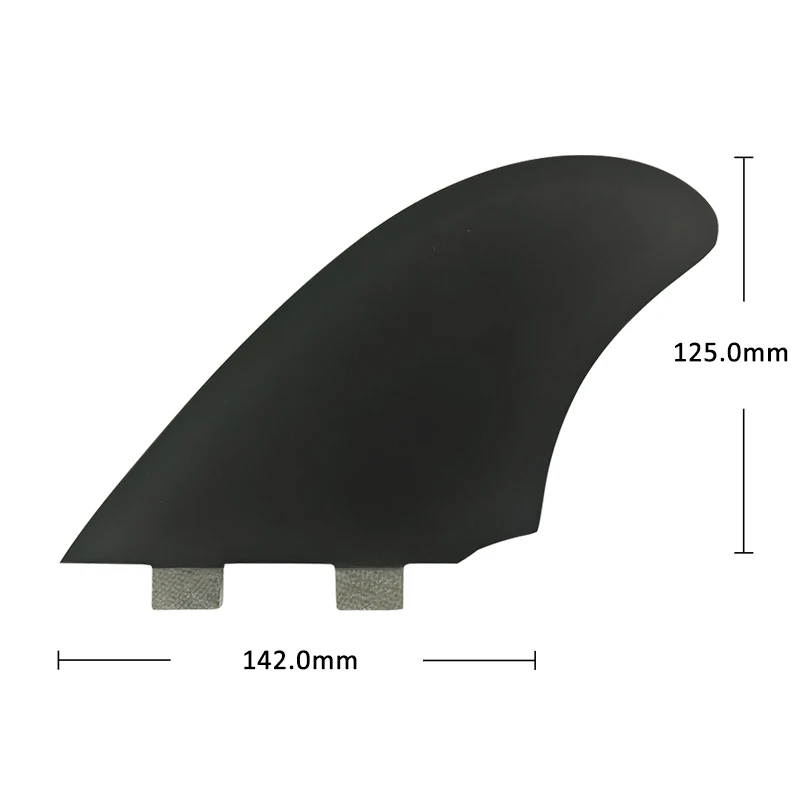 UPSURF FCS Quad Fins Honeycomb Fiber Surfboard Fins Twin Rear Fins+Twin Size Twin Tabs 4 Set Top Performance Surf