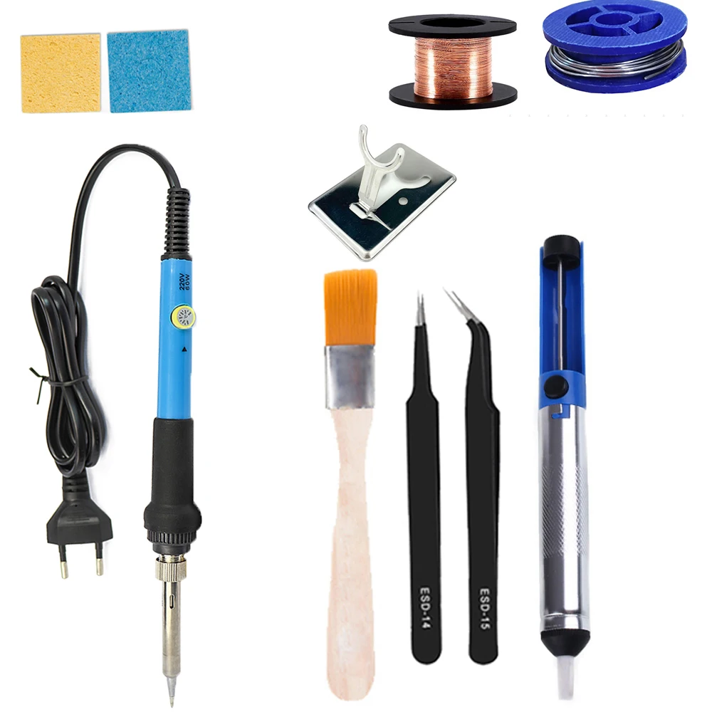 gas welding machine 60W Electric Irons Soldering 220/110V Temperature Adjustable Electric Iron Mini Handle Heat Pencil Soldering Iron Soldering Tool electric soldering irons Welding Equipment