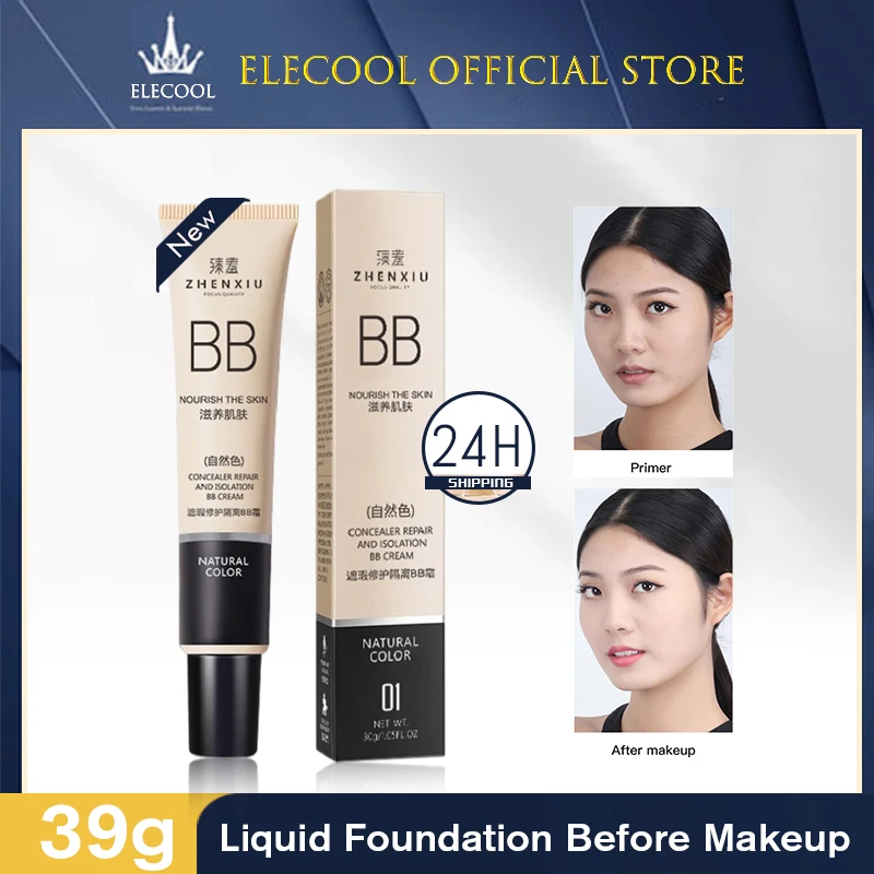 

Primer Cream Brightening Complexion Pore Minimizing Base Makeup Finish Highly Effective Bb Cream Long-lasting Coverage