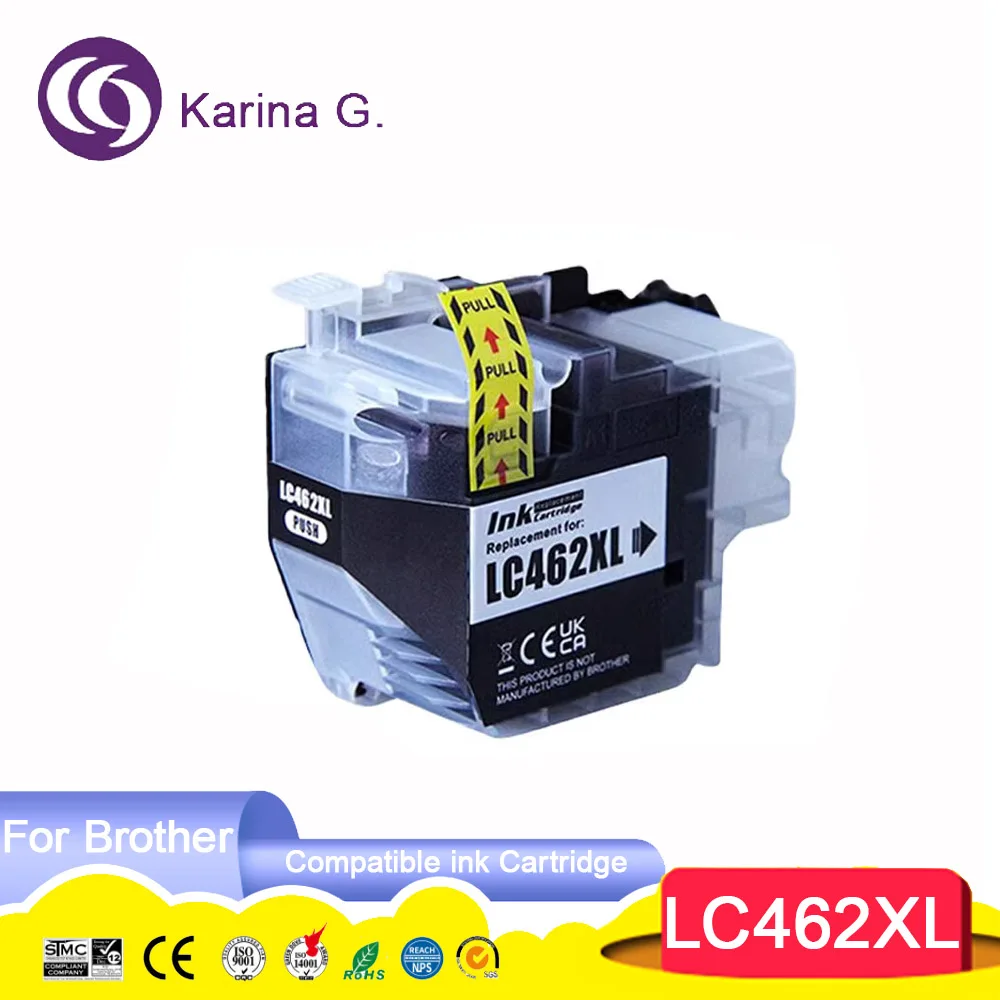 High Capacity LC462 LC462XL Premium Color Compatible Printer Ink Cartridge for