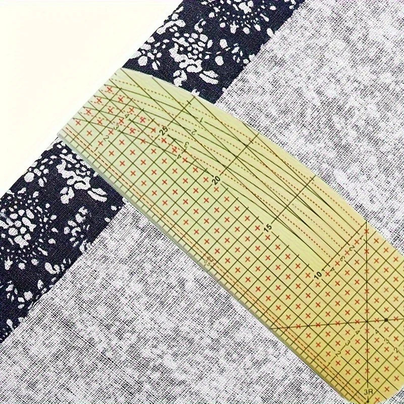 2pcs Hot Ironing Ruler Set for Sewing, Patchwork Measuring & Tailoring - Heat Resistant Craft DIY Tools for Quilting