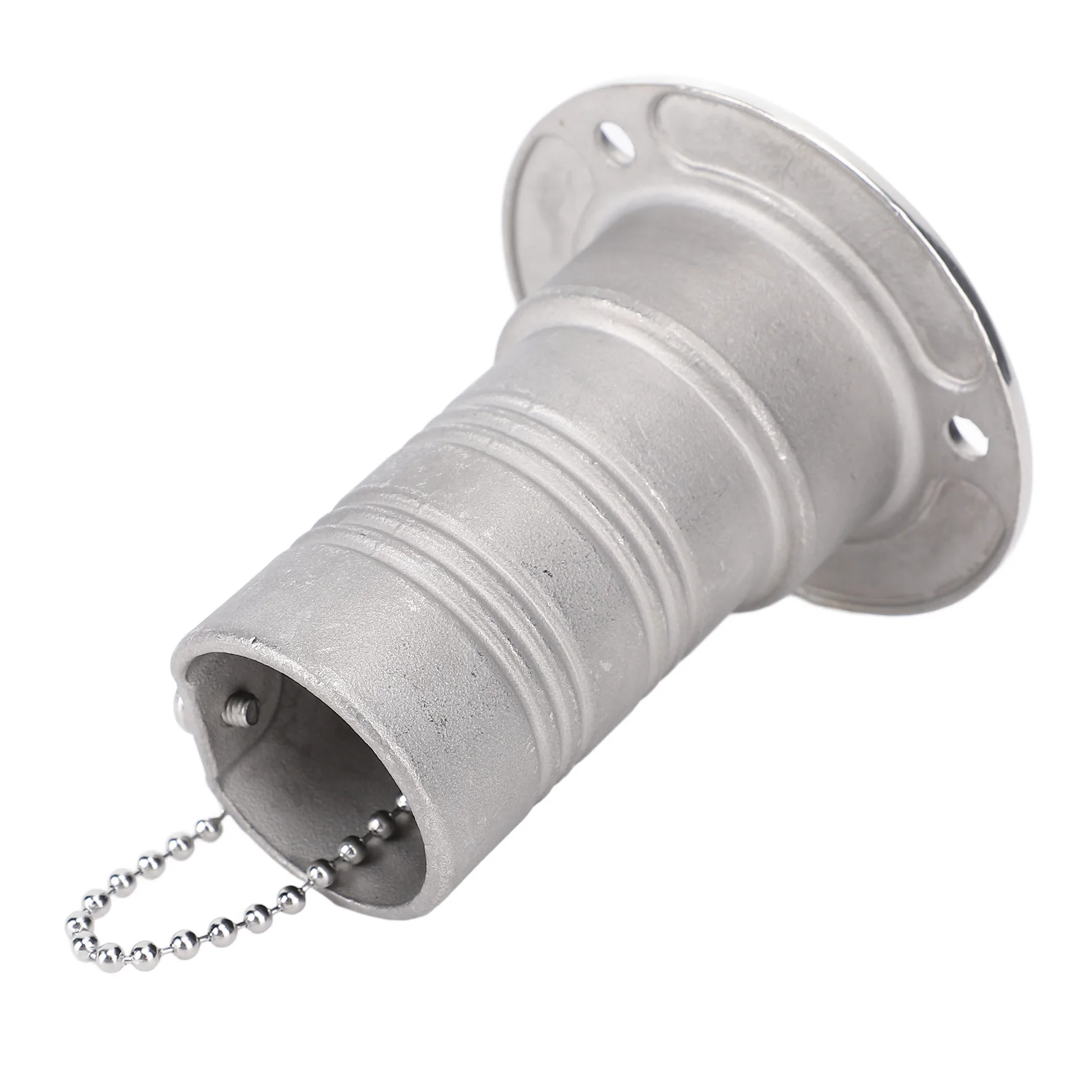 Boat Deck Fuel Filler  Highly Polished Fade Proof Easy Installation 38mm Deck Fuel Filler  316 Stainless Steel for Yacht