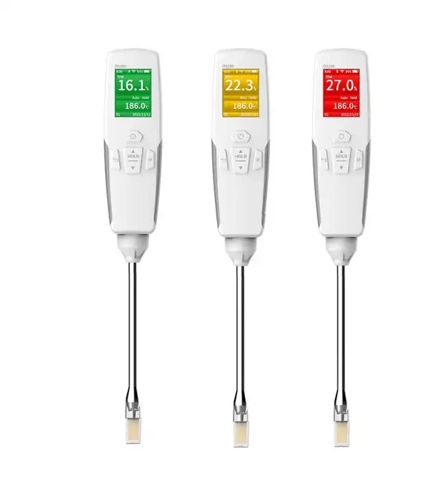 

IKEME Waterproof Frying Oil Tester Portable Hand Hold Oil Quality Detector Meter Food Cooking Oil Quality Tester Portable