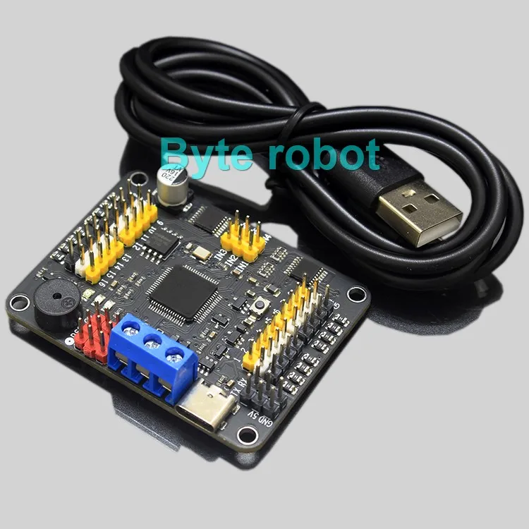 Servo Control Board Robot Servo Controller with PC and Ps2 Remote Control Kit for Multi Dof Robot arm 32/24/16 Channel