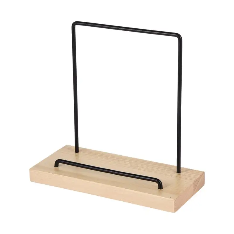 

Vinyl Record Storage Wood Table Albums Holder Elegant Simple Stand For Displaying Books Records Comics Photos