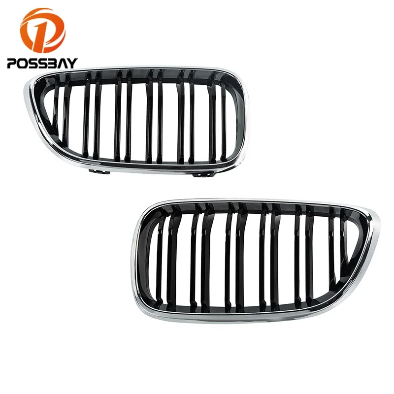 

Для BMW 2 серии F22 F23 F87 M2 2014 2015 2016 2017 2018 2019 2020 с глянцевым черным покрытием решетки Передняя почки спортивный Стайлинг набор