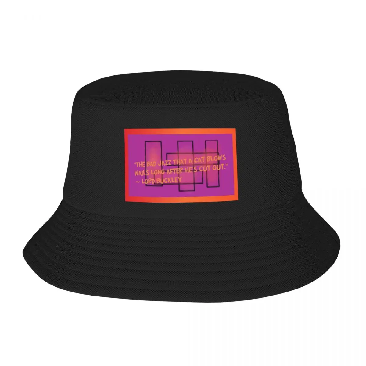 

New The Bad Jazz That a Cat Blows... Bucket Hat Uv Protection Solar Hat Rave summer hats Hats For Women Men's