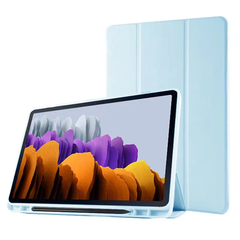 Premium Tri-Fold Stand Tablet Case with Pen Slot