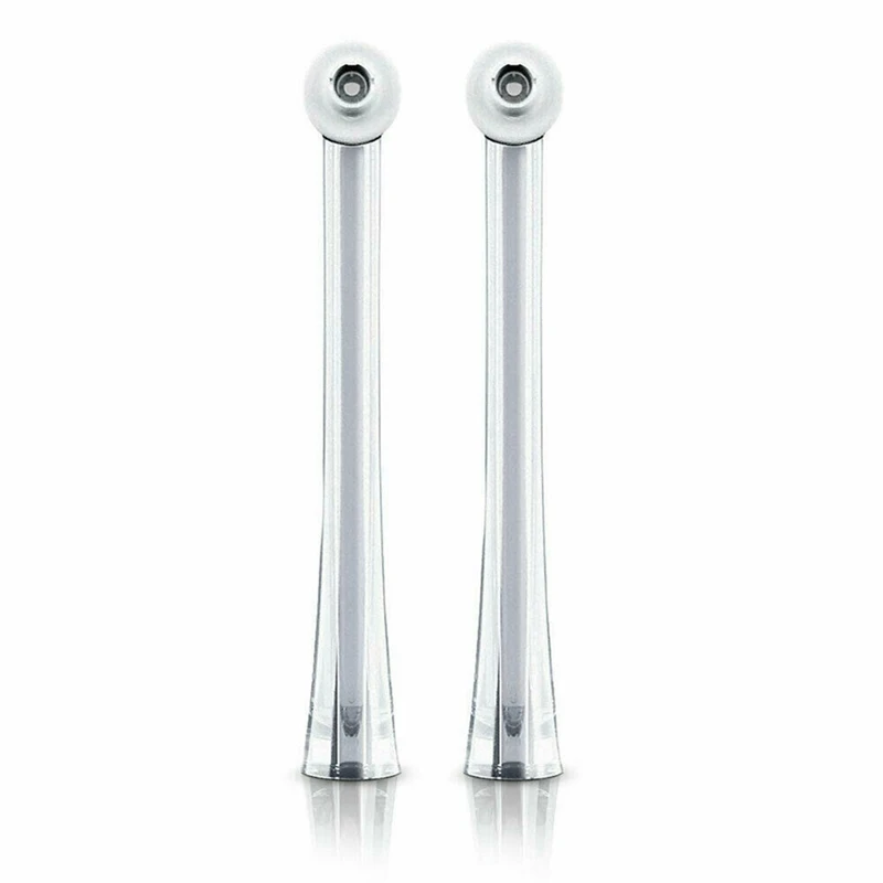 

2Pcs High Quality Nozzle For Sonicare Airfloss HX8331 HX8332 HX8340 HX8341 HX8381 HX8401 Oral Irrigator Nozzle