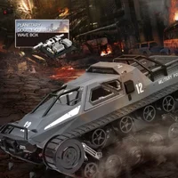 Simulation Ev2 Off-road High-speed Track Drift Tank Armoured Car 1:12 Climbing Model Car Kids Birthday Gift 2