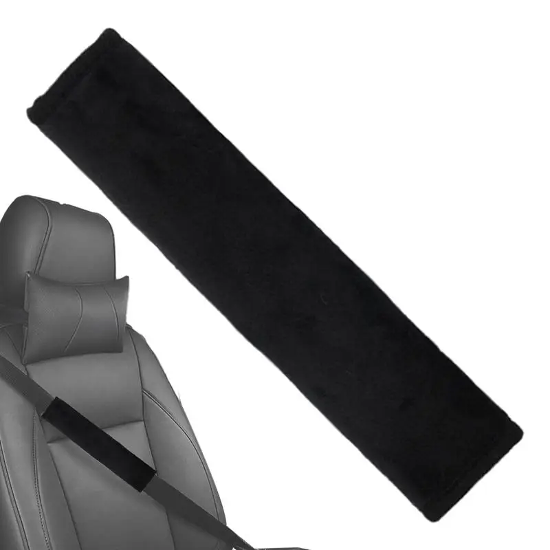 

Мультяшная панда, наплечная подушка для позиционера сиденья, теплый плюшевый внутренний защитный ремень безопасности, универсальная Наплечная подушка для безопасности в салоне