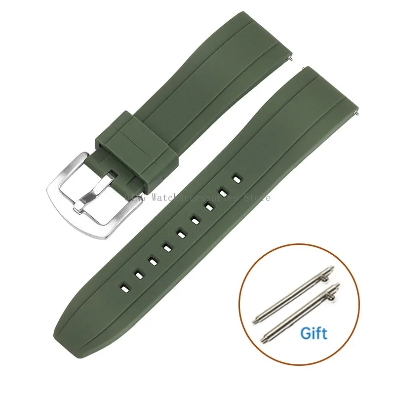 الإفراج السريع سيليكون حزام 20 مللي متر 22 مللي مت...