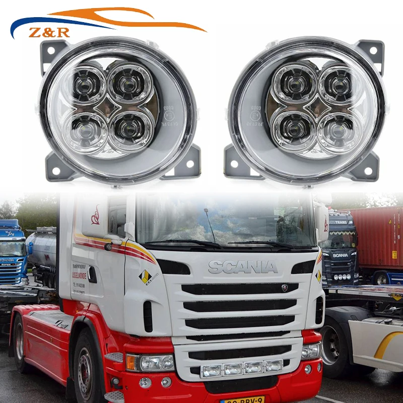 Fendinebbia A Led 24V Per Camion Scania G440 G450 P410 Fendinebbia Destro Sinistro Oem 1931614/1931613