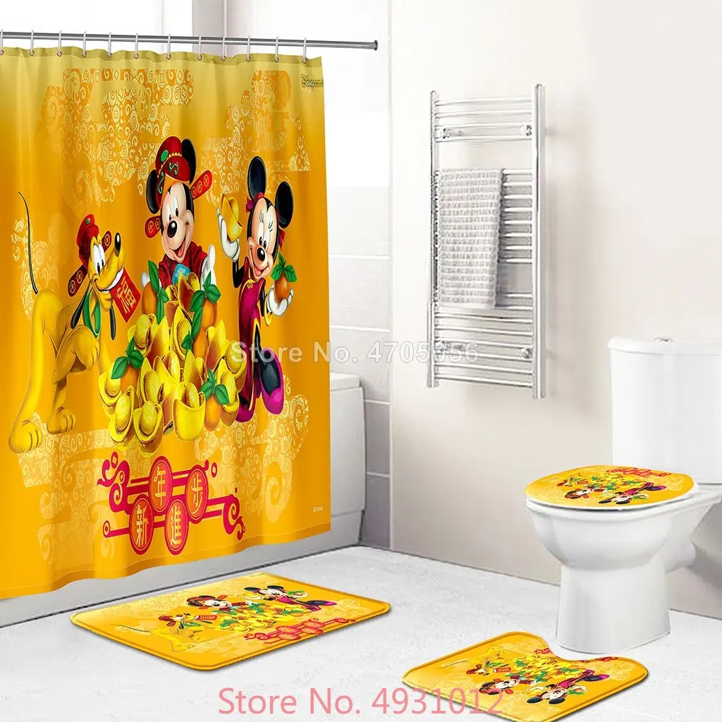 Custom Sets 3D Digital Printed Shower Curtain - China Printed Shower  Curtain Bathroom and 3D Digital Printed price