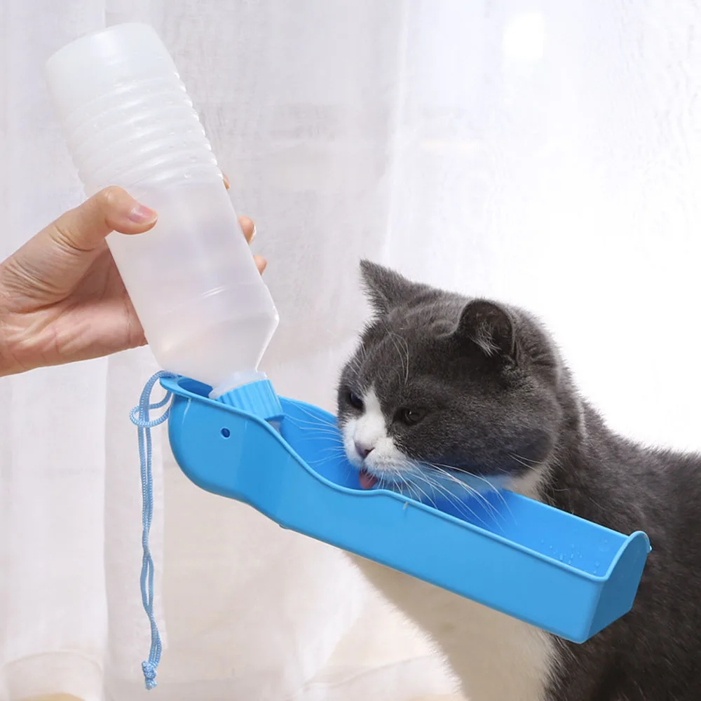 Title 14, Dog Water Bottle Folding Drinker Plastic Portab...