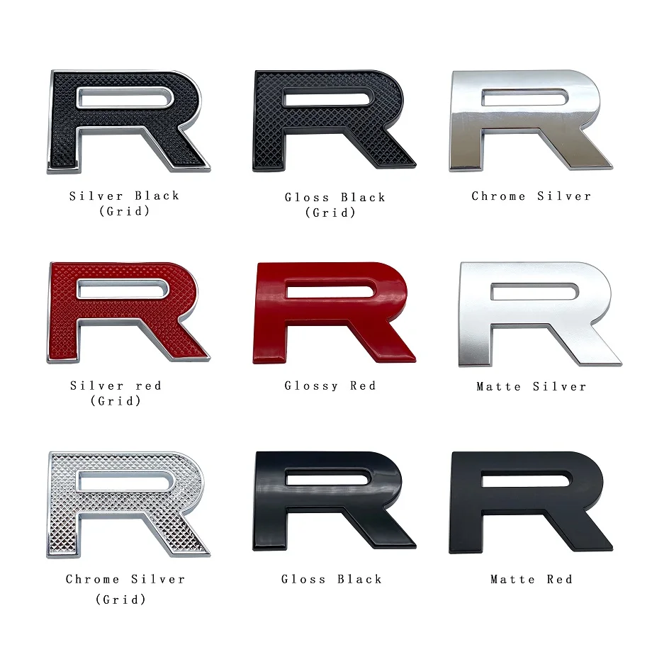 

Letters Emblem for RANGE ROVER VELAR SV Autobiography Ultimate Edition DISCOVERY SPORT Car Styling Hood Trunk Logo Badge Sticker