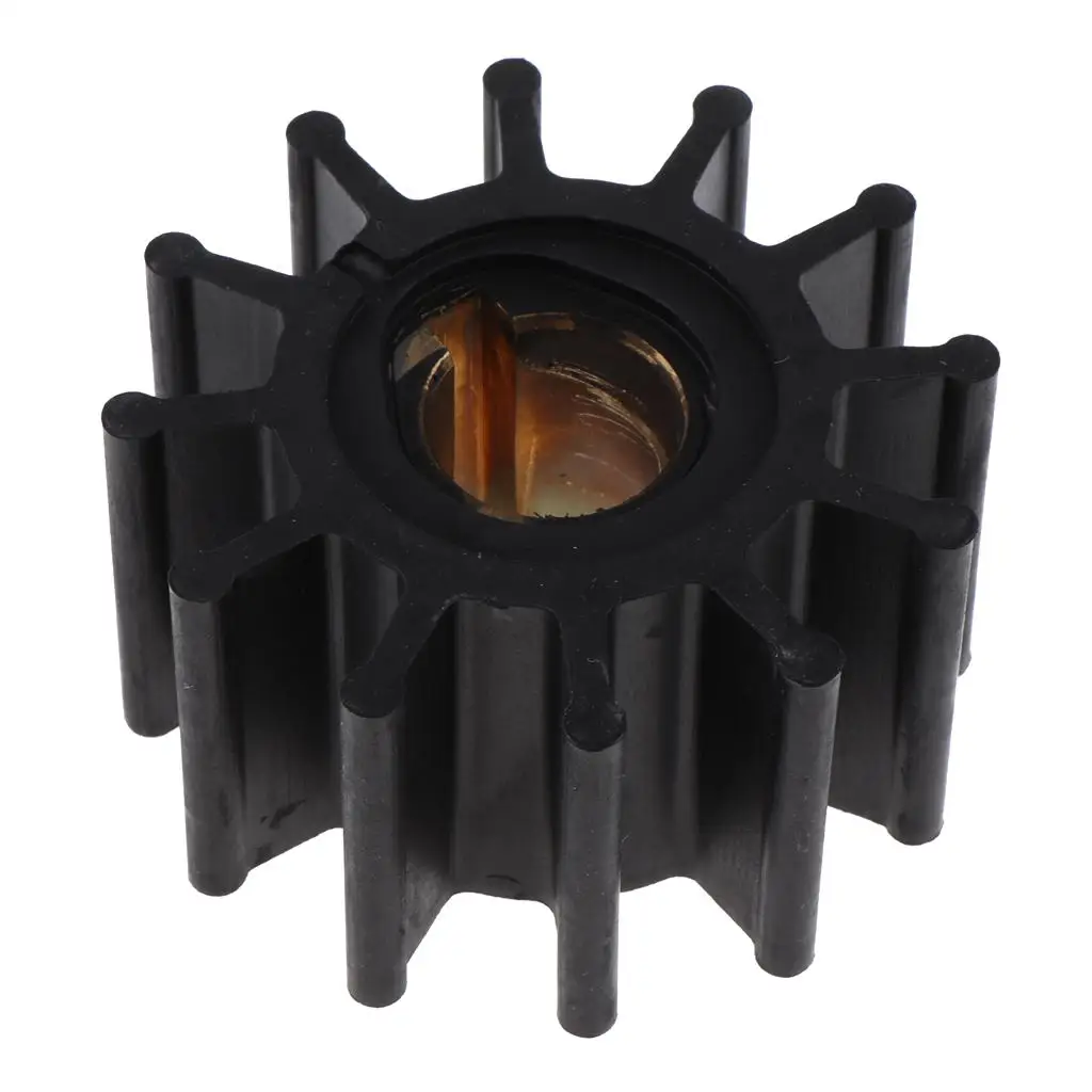 Rubber, Black,Outboard Water Pump Impeller Replaces for 12436090