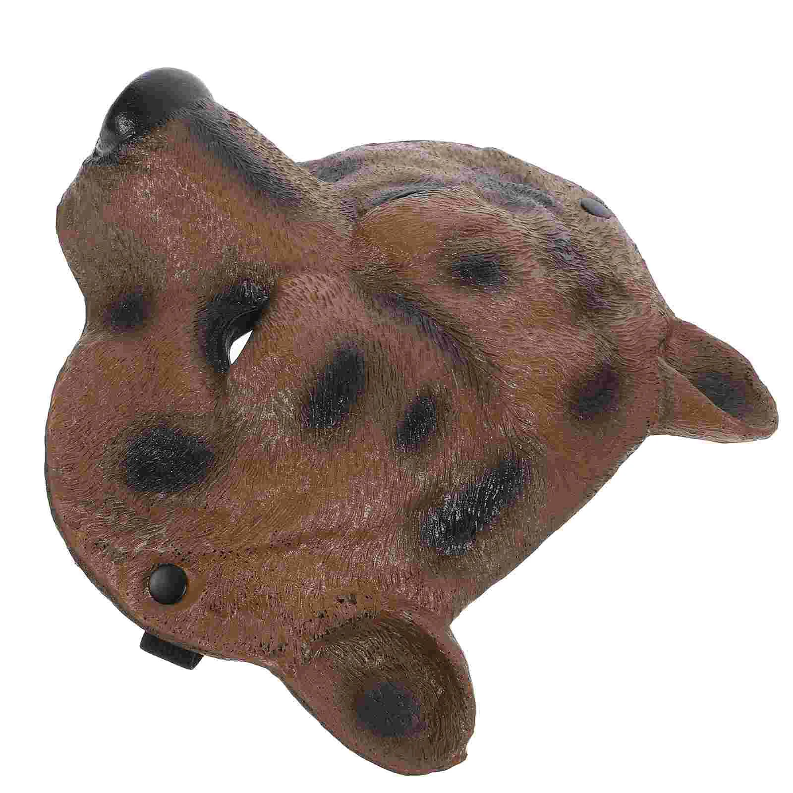 Half Face Animal Bear Mask Masquerade Festival Party Decorations Masks for Adults