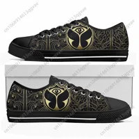 Tomorrowland Flag Music Festival Low Top Sneakers Womens Mens Teenager High Quality Shoes Tailor-Made Canvas Sneaker Couple Shoe 2