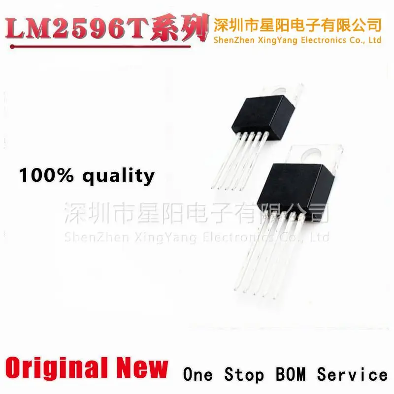 Nuovo Originale Lm2596 Lm2596T - 5.0 V / 3.3 V / 12 V/Adj Nel To - 220-5