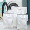 Mesh Laundry Bag Polyester Laundry Wash Bags Washable Coarse Net Laundry Basket for Washing Machine Bra Underware Storage Bags 1